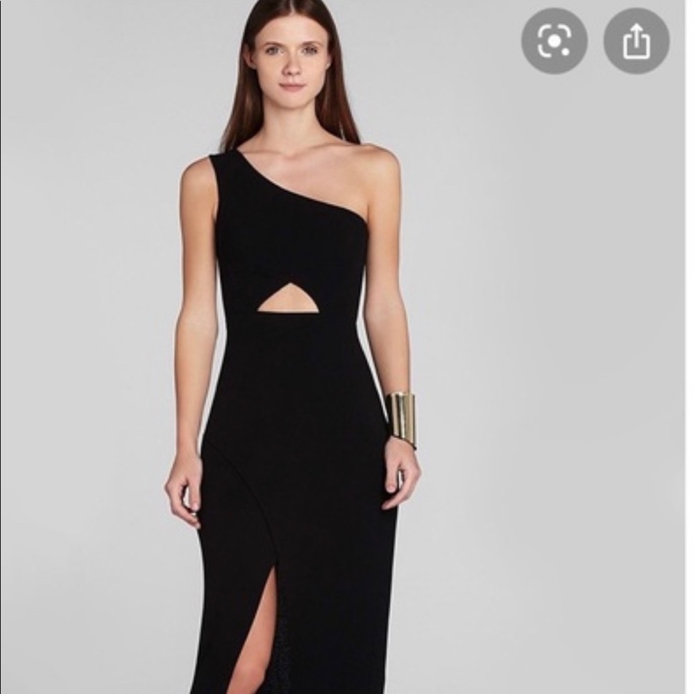 BCBGMAXAZRIA – Kauri One Shoulder Evening Dress